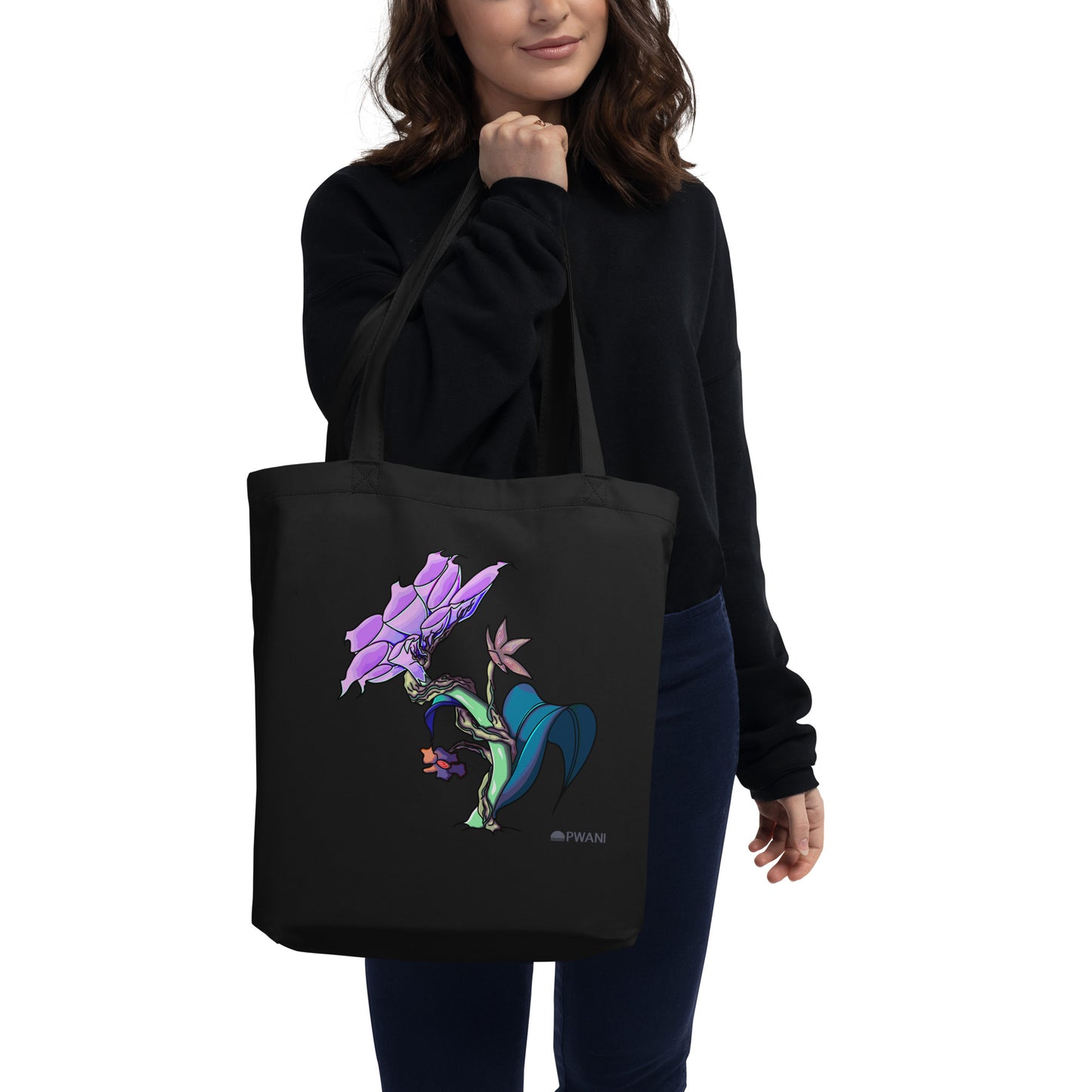 Pwani Artist Collection Flower by Ray Organic Tote Bag