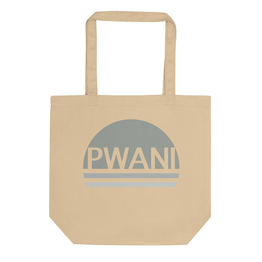 Pwani Logo Eco Tote Bag Turtle Shell