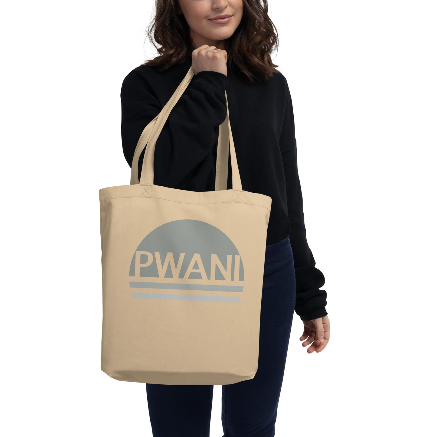 Pwani Logo Eco Tote Bag Turtle Shell