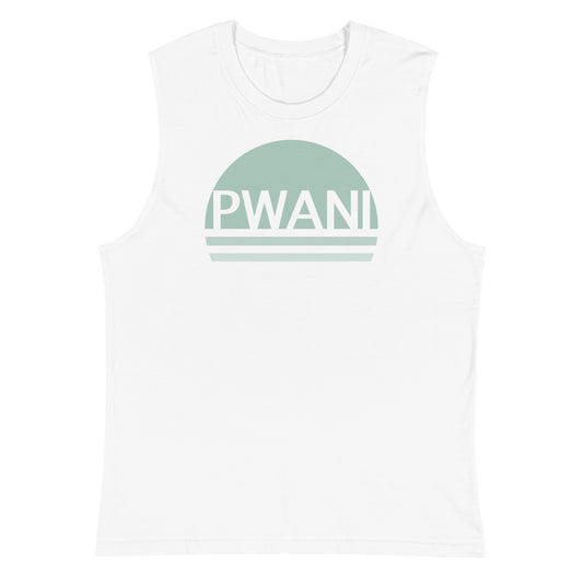 Pwani Logo Ocean Unisex Muscle Shirt