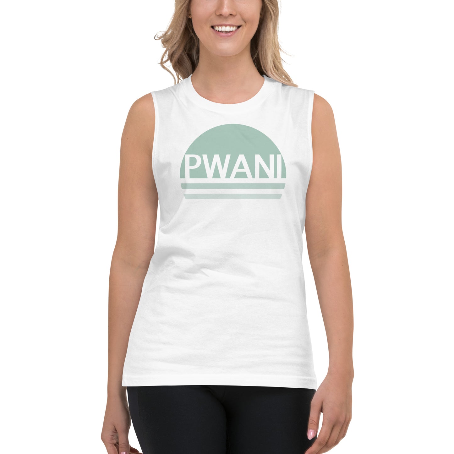 Pwani Logo Ocean Unisex Muscle Shirt