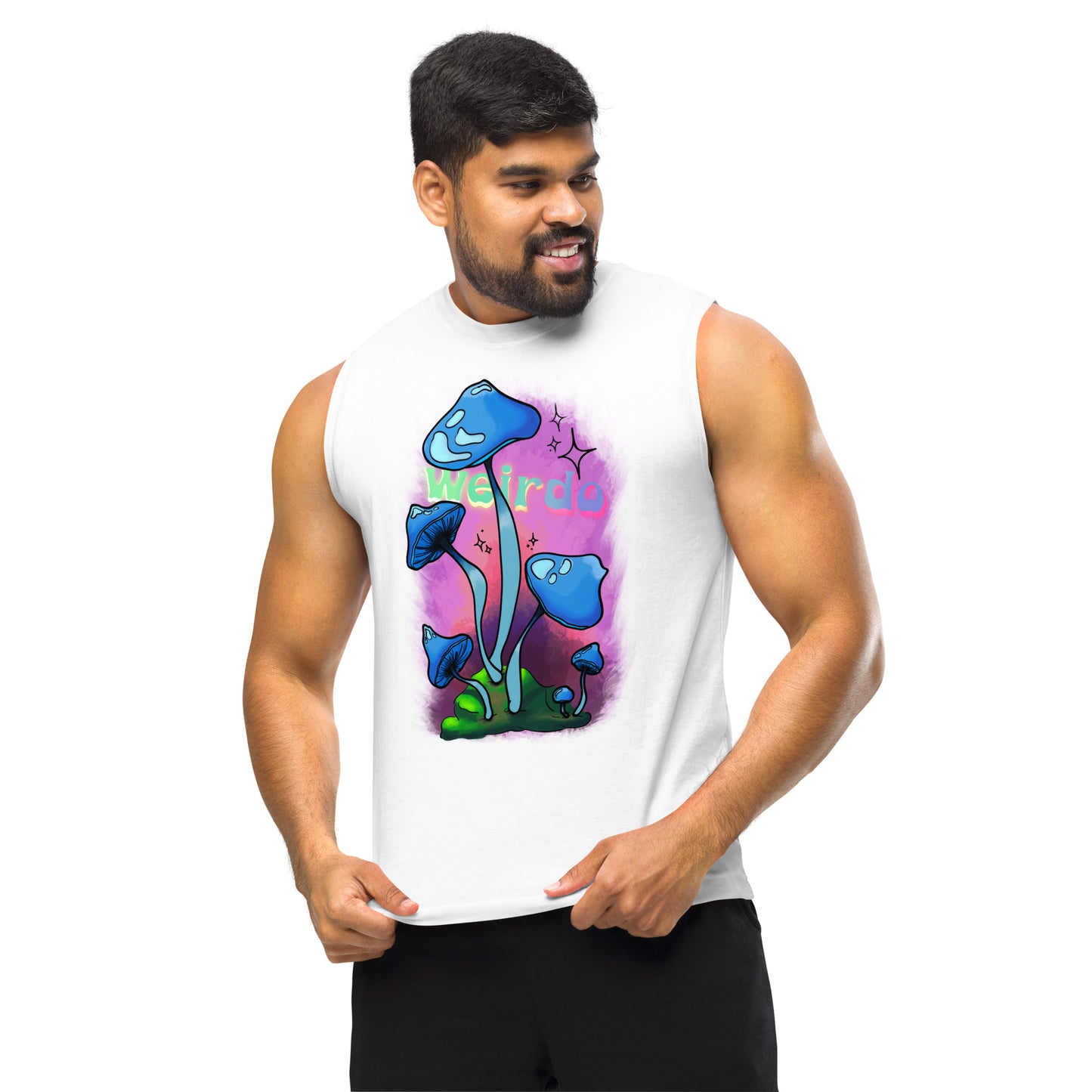 Pwani Artist Collection Weirdo by Ray Unisex Muscle Shirt