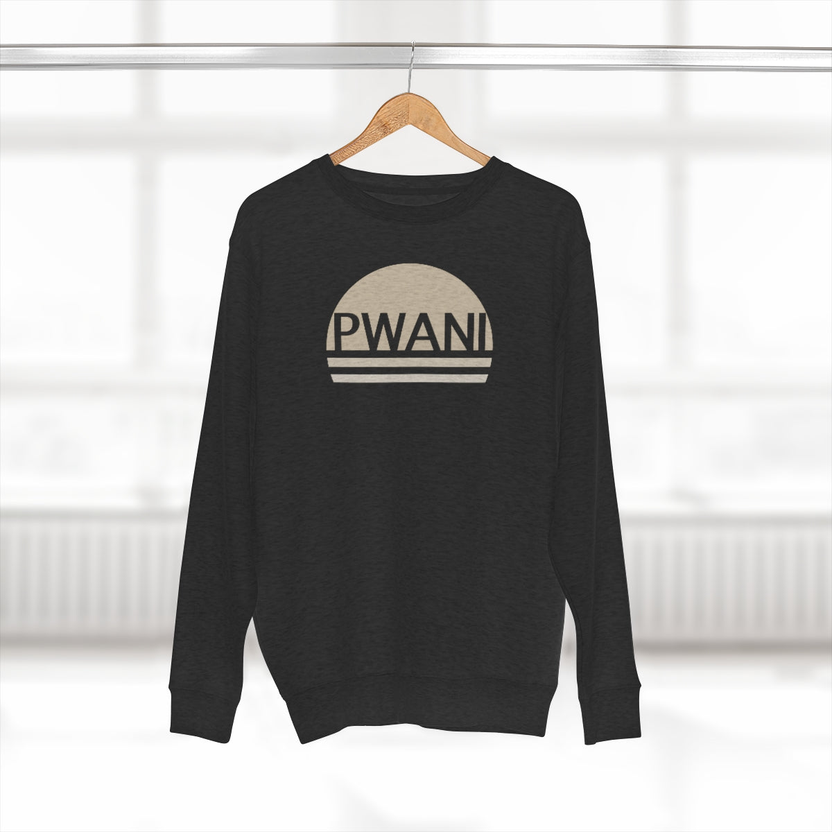 Pwani Logo Unisex Crewneck Sweatshirt - Sand