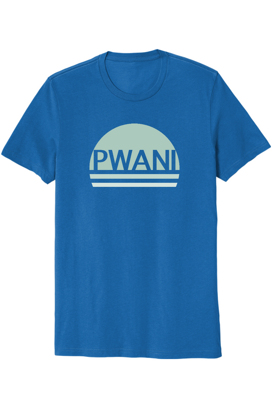 Pwani Logo Organic Unisex T-Shirt - Ocean