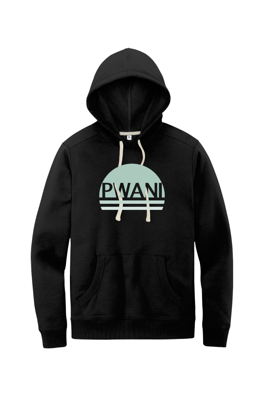 Pwani Logo Recycled Unisex Hoodie - Ocean