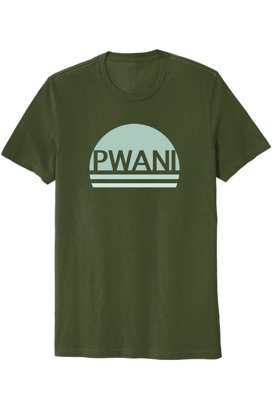 Pwani Logo Organic Unisex T-Shirt - Ocean