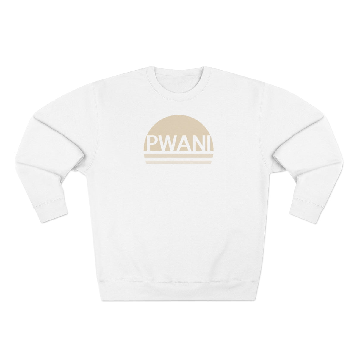 Pwani Logo Unisex Crewneck Sweatshirt - Sand