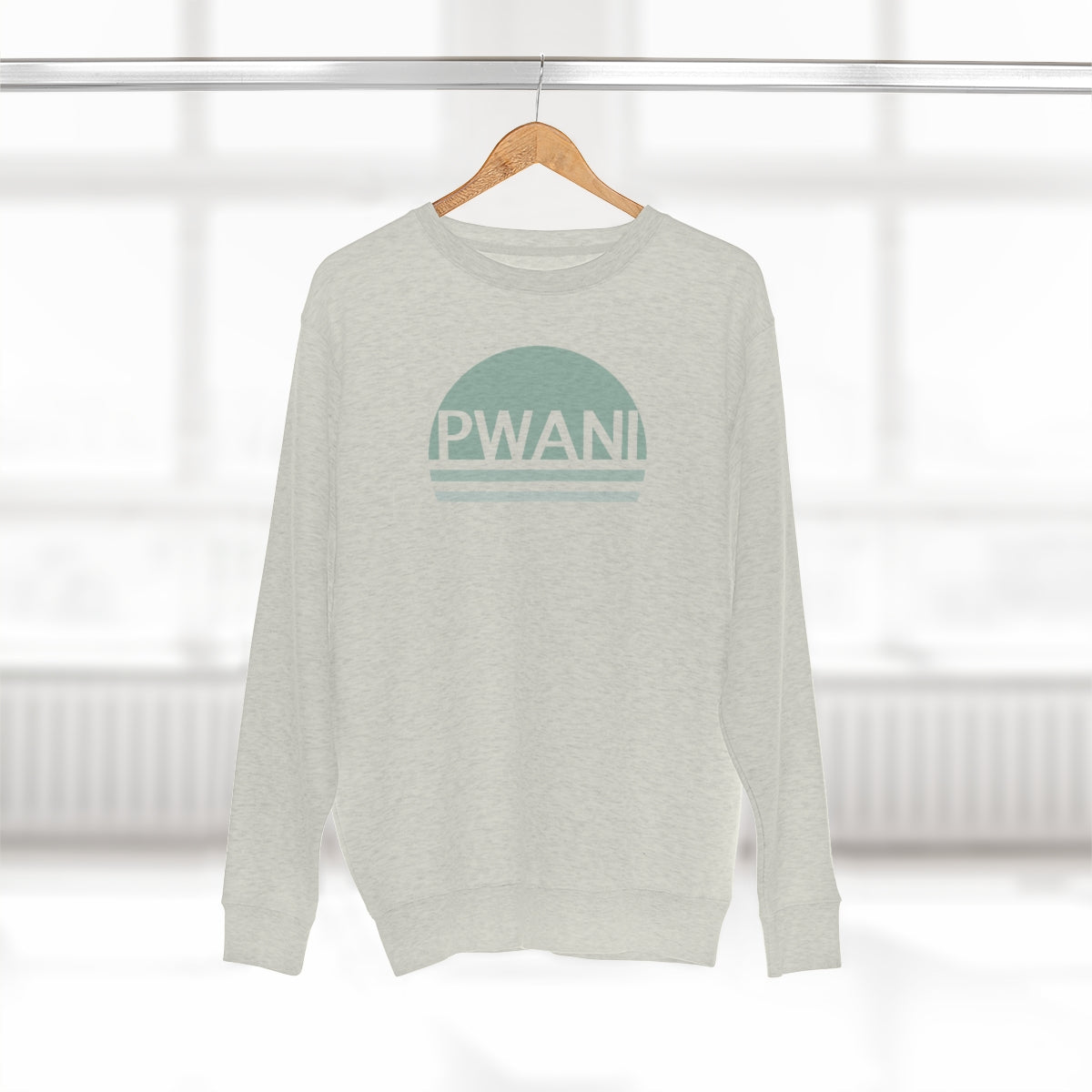 Pwani Logo Unisex Crewneck Sweatshirt - Ocean